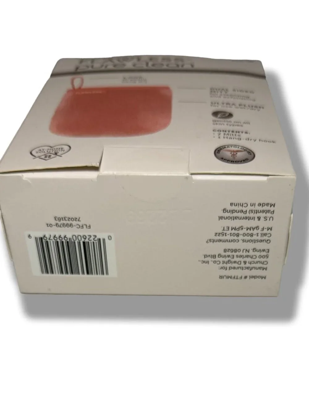 NIB Finishing Touch Flawless Pure Clean 7-Day Facial Cleansing Mitt Set